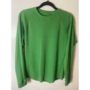 Under Armour Men’s Green Team Long Sleeve Sweatshirt Size M